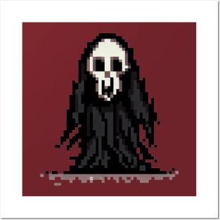 Grim pixel art Posters and Art